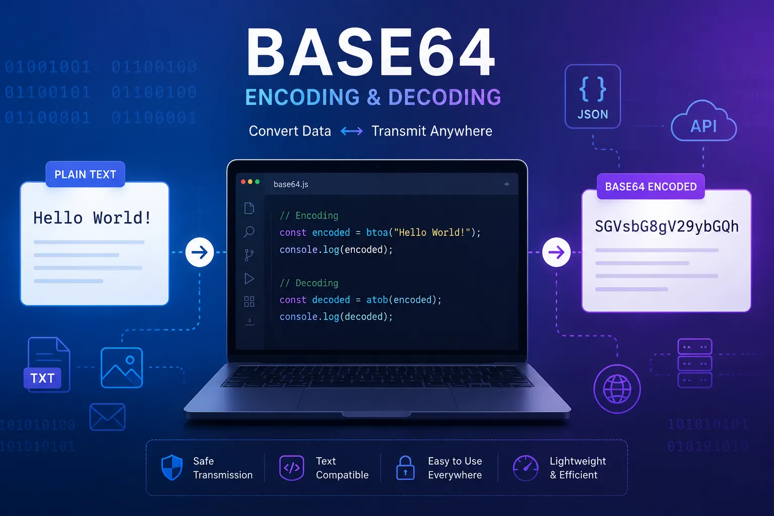 What is Base64? Encoding vs Decoding Explained with Real Examples